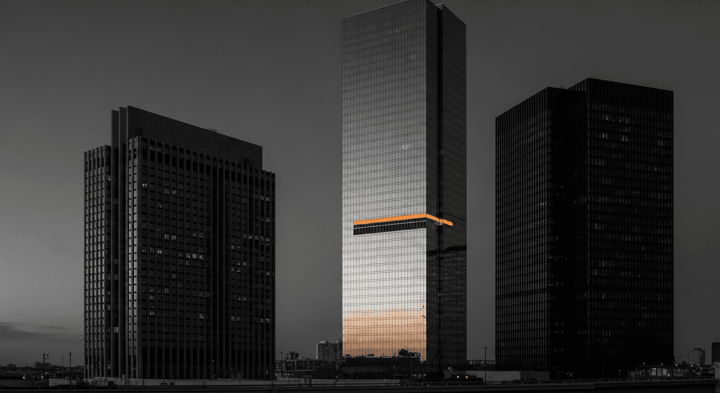 Three distinct rent layers — capability, infrastructure, workflow — stacked inside the same classified boundary, each captured by a different vendor.