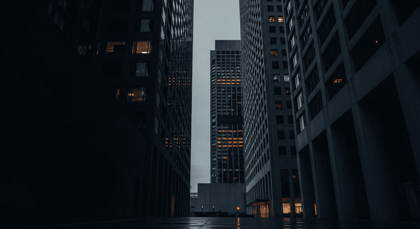 Sydney's harbour-facing financial corridor. Five Eyes capital, Hayne-era model-risk frameworks, the safety-as-market-position pitch.