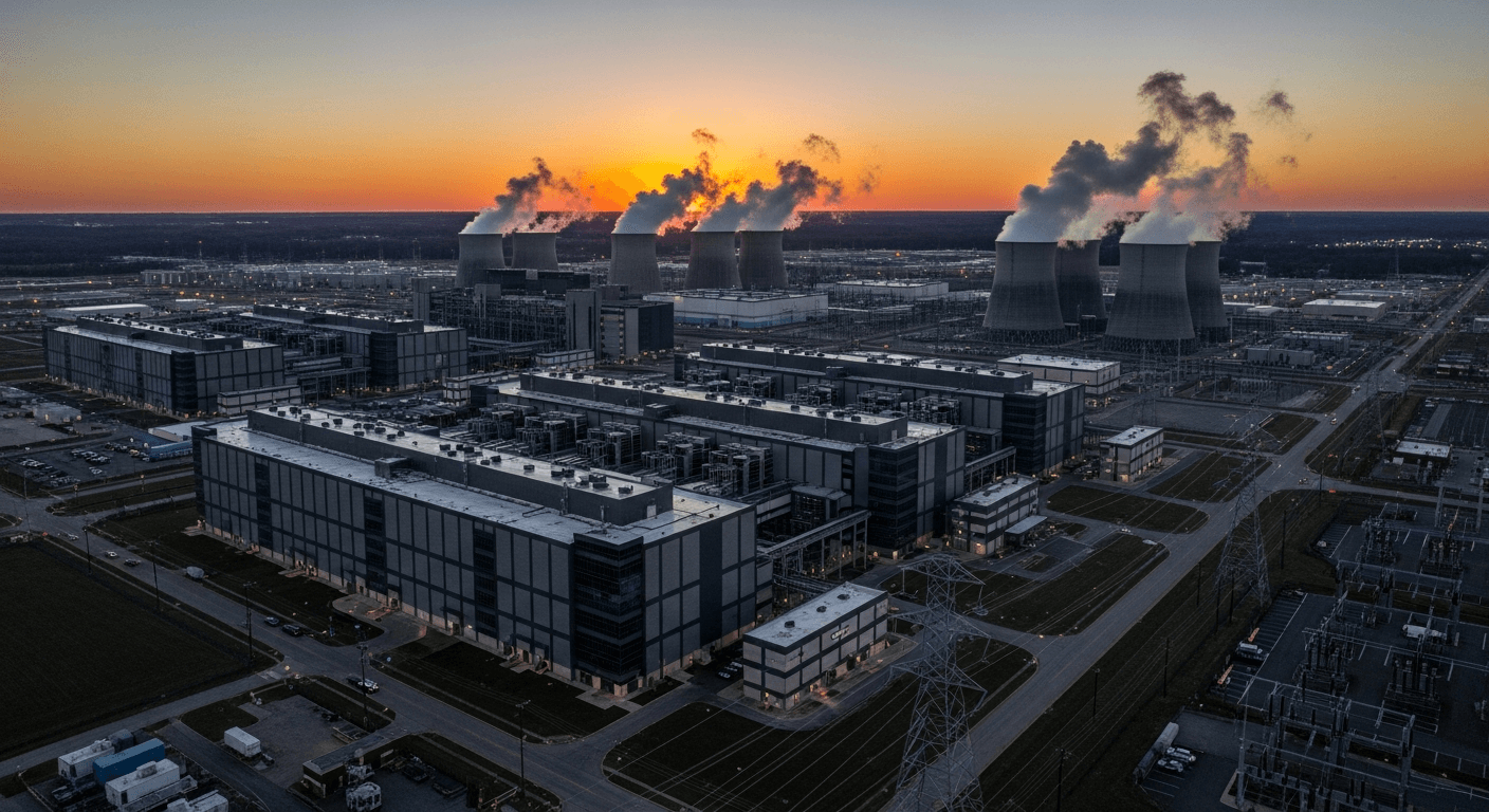 The Colossus facility in Memphis represents the infrastructure logic of the inference economy made physical: capacity built for one frontier lab, now billing for another.