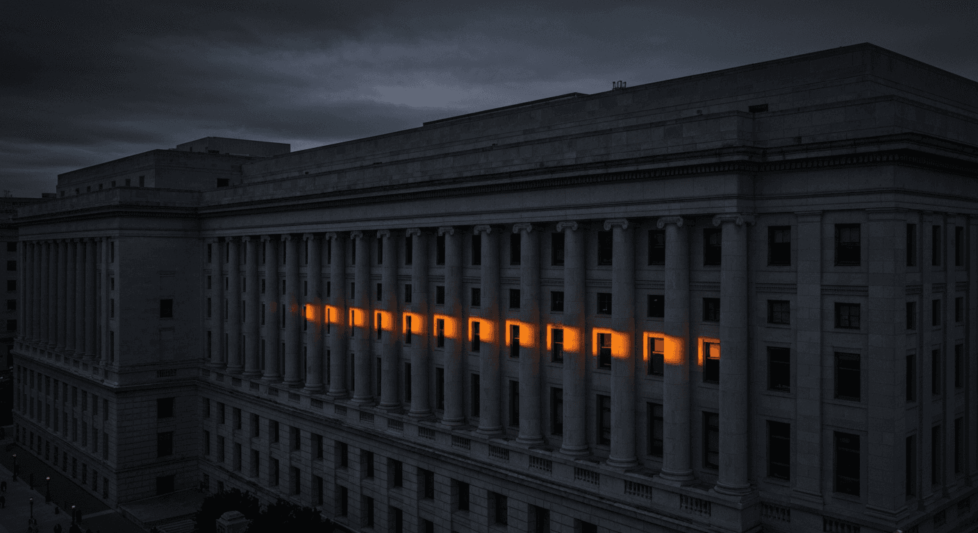 The procurement spine: OMB's role as a cross-agency authorisation layer transforms a restricted capability into a standing distribution asset — closer to FedRAMP than to any single defence contract.